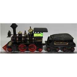 VINTAGE JIM BEAM LOCOMOTIVE AND COAL TENDER