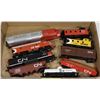 Image 1 : FLAT OF HO SCALE MODEL TRAINS INCLUDING 3 ENGINES