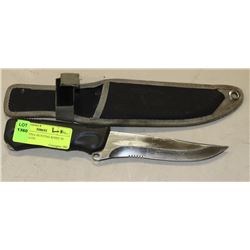 TRAMONTINA HUNTING KNIFE IN BELT SHEATH -