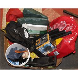 LARGE BOX WITH CAMPING/BEACH/CABIN