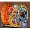 Image 1 : LARGE BOX WITH EXTENSION CORDS, POWER