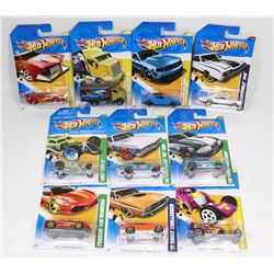 BOX OF 10 ASSORTED HOT WHEELS COLLECTIBLES