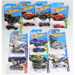 BOX OF 10 ASSORTED HOT WHEELS COLLECTIBLES