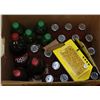 Image 1 : BOX OF ASSORTED BEVERAGES AND PHONE COVERS