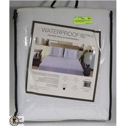 WATERPROOF MICROFIBER QUEEN SIZE MATTRESS PAD