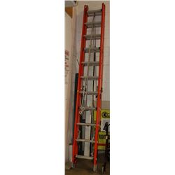 WERNER  D6228-3CA 28FT TYPE IA FIBER GLASS LADDER