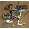 Image 1 : TWO KIDS BIKES -ONE IS A BALANCE BIKE / PEDAL BIKE