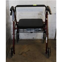 HEAVY DUTY EXTRAWIDE ROLLATOR