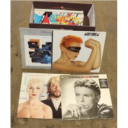 1980'S NEWWAVE/GLAM ALBUMS: BOWIE, EURYTHMICS,