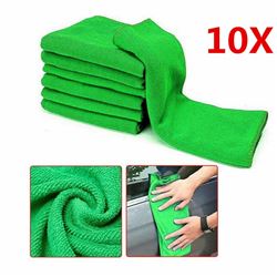 PACK OF 10 NEW MICROFIBRE RAGS