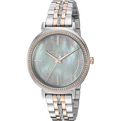 NEW MICHAEL KORS MOTHER-OF-PEARL WATCH MSRP $351