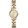 Image 1 : NEW FOSSIL  GOLD TONE WATCH W/ CRYSTAL BEZEL