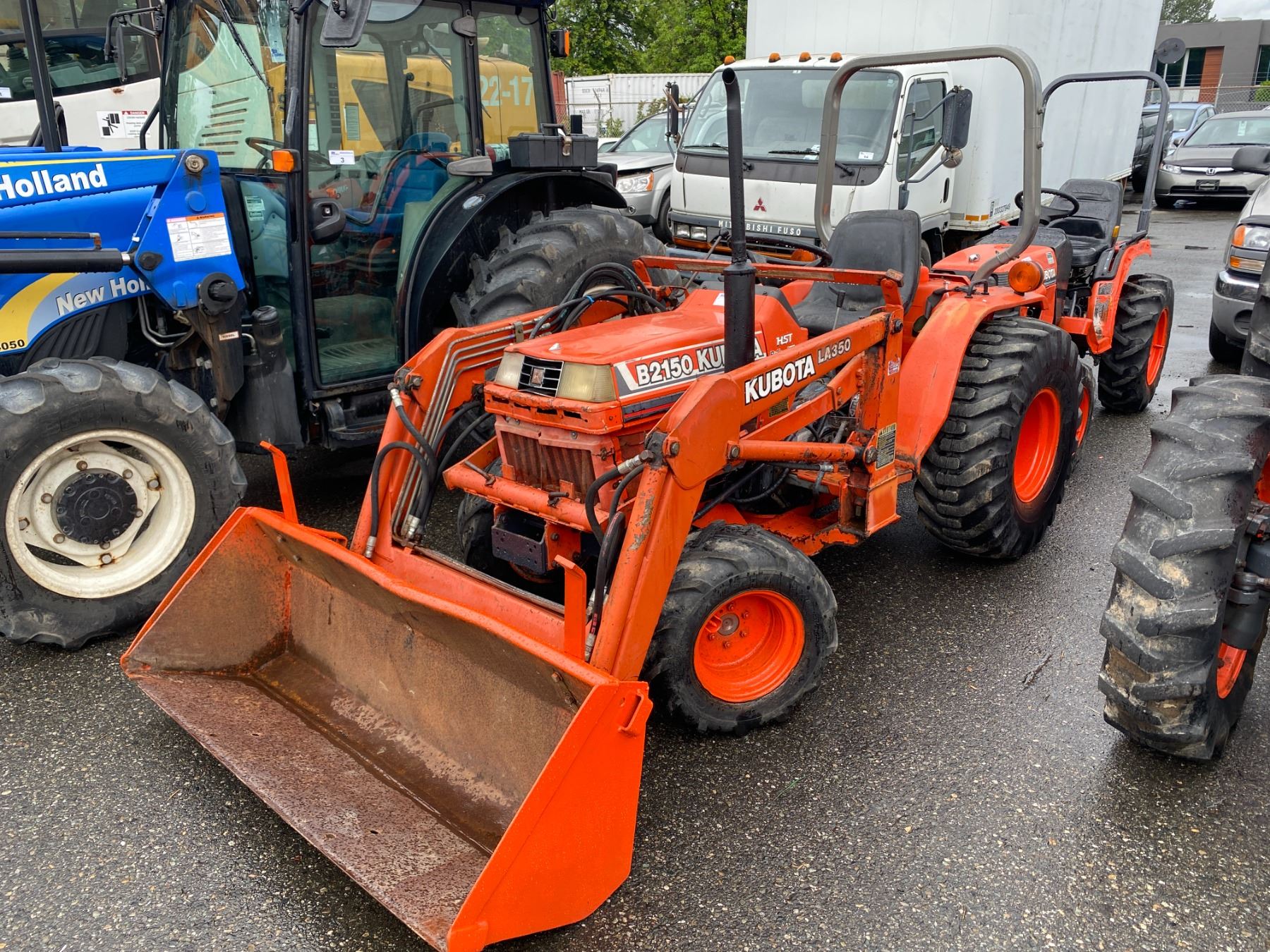 KUBOTA B2150 FRONT END LOADER TRACTOR 2,577HRS, DIESEL Able Auctions