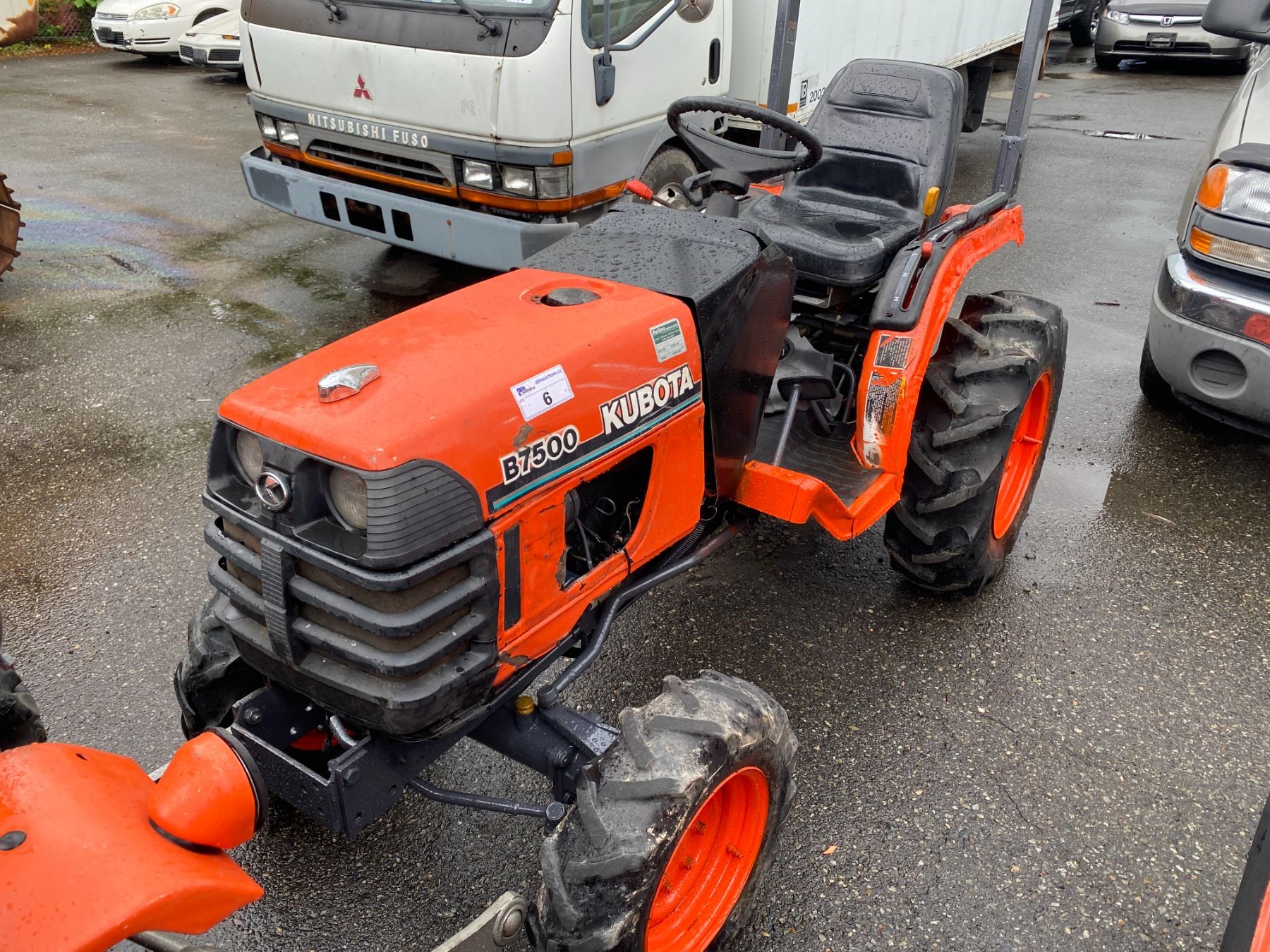 KUBOTA B7500 TRACTOR, 1,348HOURS, DIESEL Able Auctions