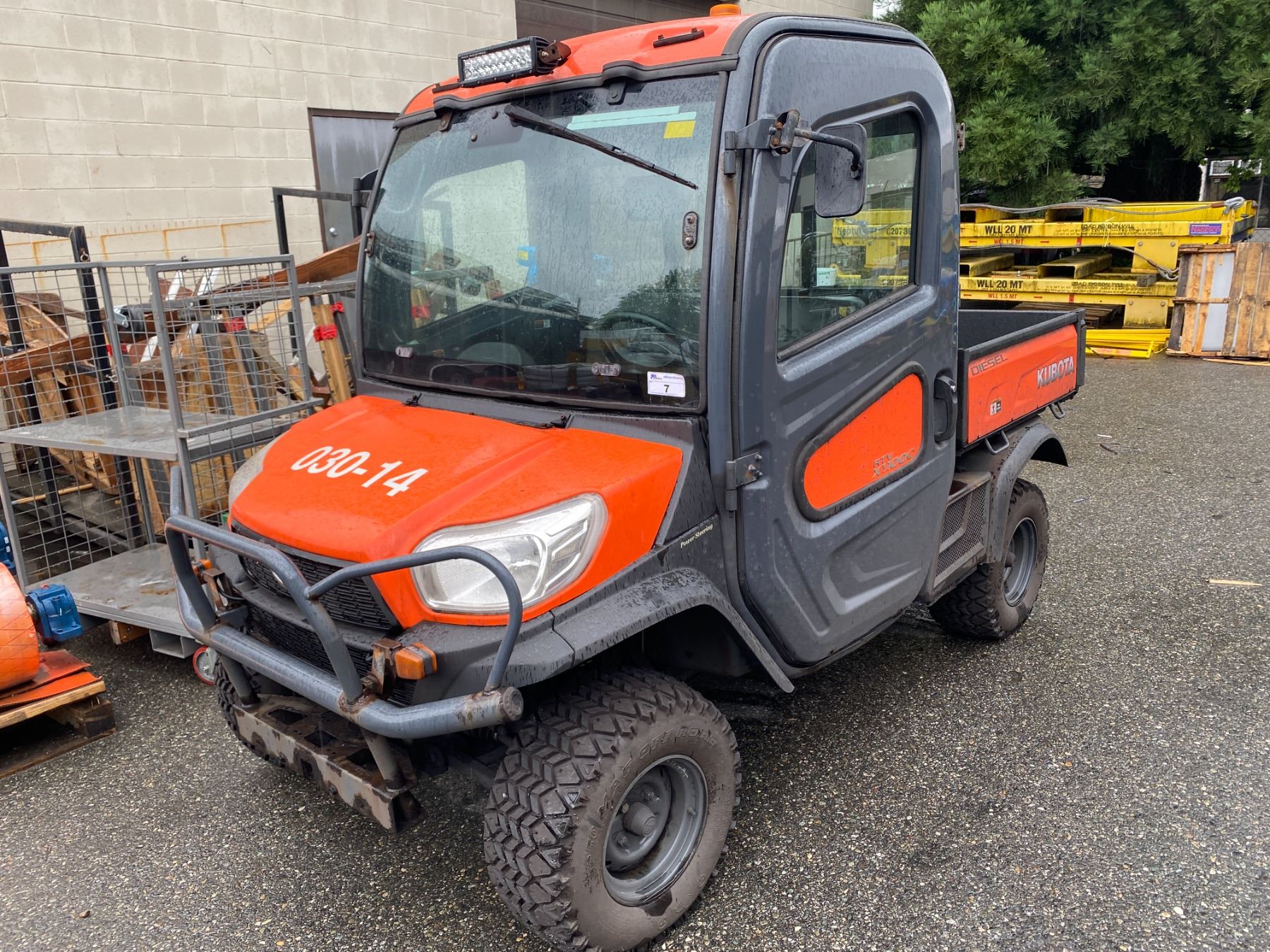 KUBOTA RTV X1100C QUAD WITH DUMP BOX 9,260HOURS KUBOTA RTV X1100C QUAD WITH DUMP BOX 9,260HOURS