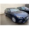 Image 2 : 2014 MAZDA 3, 4DR SEDAN, BLUE, VIN # JM1BM1V72E1109182