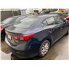 Image 3 : 2014 MAZDA 3, 4DR SEDAN, BLUE, VIN # JM1BM1V72E1109182