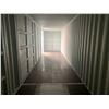 Image 4 : NEW LIGHT GREY 5 BAY 40'L X 8' W X9'6"H SHIPPING CONTAINER