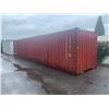 Image 1 : RED 40'L X 8'W X 8'6"H WITH REAR LOAD BAY DOORS