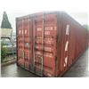 Image 3 : RED 40'L X 8'W X 8'6"H WITH REAR LOAD BAY DOORS