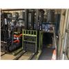 Image 1 : CLARK NARROW ISLE TYPE E 24V FORKLIFT MODEL NP300D30 NO CHARGER