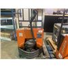 Image 2 : TOYOTA MODEL 7HBW23 4500LB WALK - BEHIND ELECTRIC PALLET JACK WITH