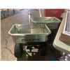Image 2 : PAIR OF CHAPIN STAINLESS STEEL INDUSTRIAL SPREADERS