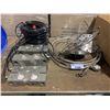 Image 2 : BOX OF SPACERS, GAS DETECTOR CASES, BRAIDED CABLE GASKET & 8 RICE LAKE WEIGHING SYSTEMS