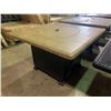 Image 2 : GENSUN PARADISE SQUARE 42" X 42" PROPANE & NG OUTDOOR CARAMEL TOP FIRE TABLE