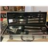 Image 2 : WEBER BBQ PIZZA STONE, CORD COVER, ULTIMATE FISH BASKET, BBQ TOOL SET IN CASE, BBQ BRUSH, GRILLING