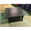 Image 2 : CLIFFSIDE SQUARE 48" CAST ALUMINUM PROPANE OUTDOOR FIRE TABLE