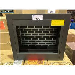 DECORATIVE 23  GEL FUEL FIREPLACE INSERT