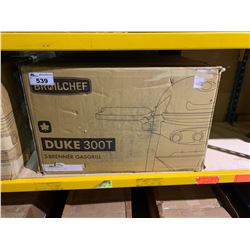 BROIL CHEF DUKE 300T 3 BURNER LP GAS GRILL WITH CART