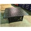 Image 2 : CLIFFSIDE SQUARE 48" CAST ALUMINUM PROPANE OUTDOOR FIRE TABLE