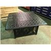 Image 2 : CLIFFSIDE SQUARE 48" CAST ALUMINUM PROPANE OUTDOOR FIRE TABLE