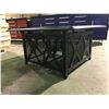 Image 2 : 6 BOXES OF CLIFFSIDE SQUARE 48" CAST ALUMINUM OUTDOOR FIRE TABLES ( PARTS ONLY NO BURNERS )