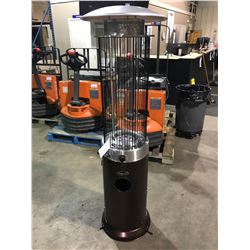 PARAMOUNT PH-F-122 BLACK PROPANE SPIRAL FLAME TUNNEL OUTDOOR PATIO HEATER