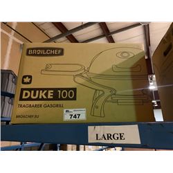 BROIL CHEF DUKE 100 TRAGBARER PORTABLE GAS GRILL