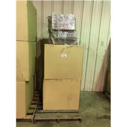 PALLET OF ASSORTED PACKAGING BOXES