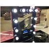 Image 1 : FONTAINEBLEAU "HOLLYWOOD" VANITY MIRROR WITH BLUETOOTH SPEAKERS, TOUCH CONTROLS, 10 DIMMABLE