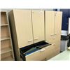 Image 2 : 6' DOUBLE DOOR 3 DRAWER LATERAL FILE CABINET