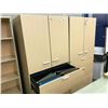 Image 2 : 6' DOUBLE DOOR 3 DRAWER LATERAL FILE CABINET