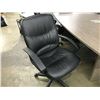Image 2 : BLACK MID BACK EXECUTIVE CHAIR, CONDITION ISSUES