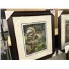 Image 2 : EMILY CARR LIMITED EDITION PRINT, "ZUNOQUA OF THE CAT VILLAGE", NUMBER 301/950, FRAME 38" X 33"
