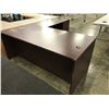 Image 2 : MAHOGANY 6' X 6' RH EXECUTIVE DESK