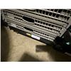 Image 2 : STACK OF 38 GREY INTERLOCKING CULINARY TRAYS ON MOBILE CART