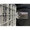 Image 2 : 2 TRAYS OF APPROXIMATELY 50 WINE GLASSES ON MOBILE CART