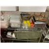 Image 2 : ASSORTED CULINARY CONTENTS ON MOBILE CART ( CART NOT INCLUDED )