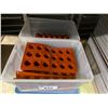 Image 1 : 2 BINS OF SILICONE BAKING MOLDS