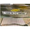 Image 2 : 500LBS CAPACITY 4 WHEEL MOBILE PRODUCT CART